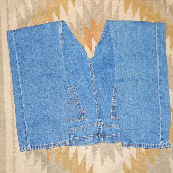 Levi's 505 - 38 x 34 - 100% Cotton Denim Blue Jeans Levi Strauss Levis EPOC - Picture 4 of 6